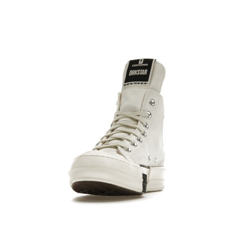 Кроссы Converse DRKSTAR Chuck Taylor All Star 70 Hi Rick Owens DRKSHDW White - мужская сетка размеров