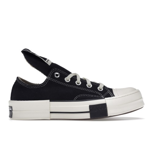 Кроссы Converse DRKSTR Chuck Taylor All Star 70 Ox Rick Owens DRKSHDW Black - мужская сетка размеров