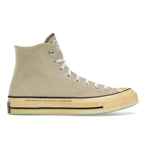 Кроссы Converse Chuck Taylor All Star 70 Hi thisisneverthat Lemon Icing - мужская сетка размеров