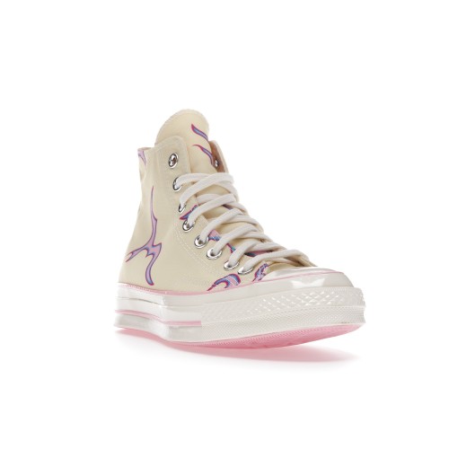 Кеды Converse Chuck Taylor All-Star 70 Hi Golf le Fleur Yellow Flame - мужская сетка размеров