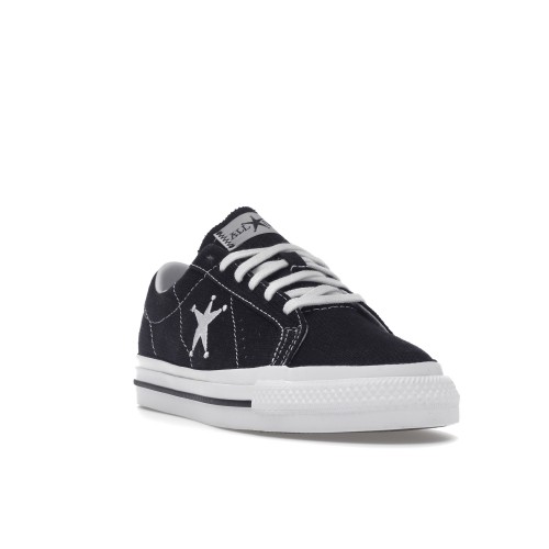 Кроссы Converse Chuck One Star Ox Stussy Black - мужская сетка размеров