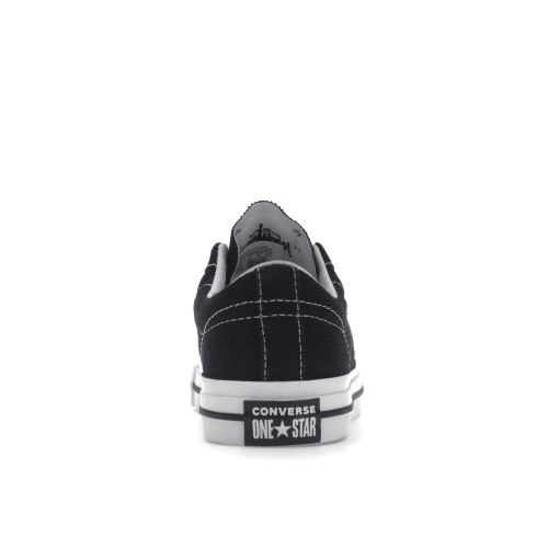 Кроссы Converse Chuck One Star Ox Stussy Black - мужская сетка размеров