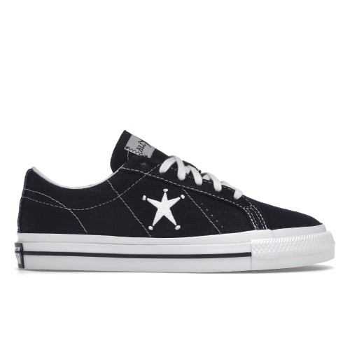 Кроссы Converse Chuck One Star Ox Stussy Black - мужская сетка размеров