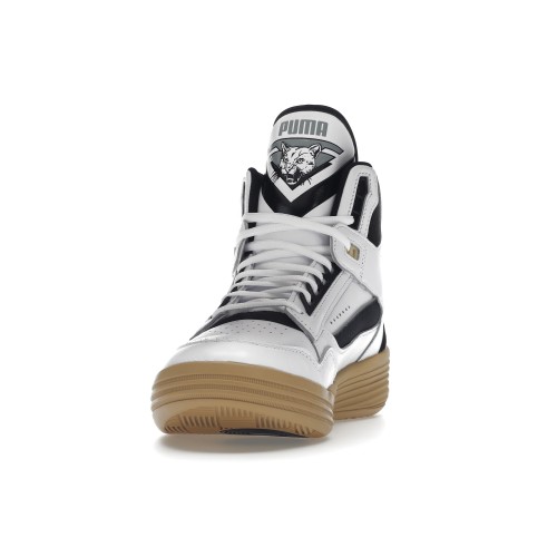 Кроссы Puma Clyde All-Pro Kuzma Mid Rhude White Black - мужская сетка размеров