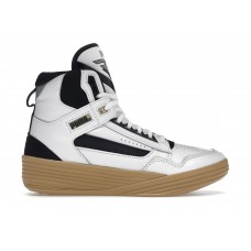 Кроссовки Puma Clyde All-Pro Kuzma Mid Rhude White Black