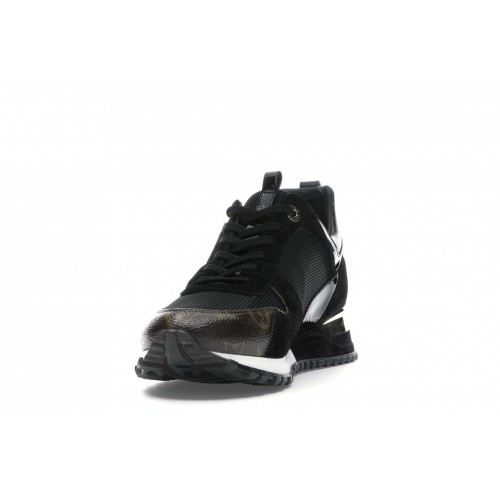 Кроссы Louis Vuitton Run Away Black Monogram (W) - женская сетка размеров