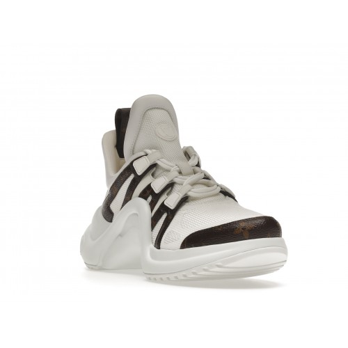 Кроссы Louis Vuitton Archlight Trainer Monogram White (W) - женская сетка размеров