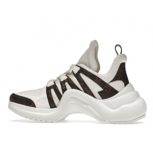 Кроссы Louis Vuitton Archlight Trainer Monogram White (W) - женская сетка размеров