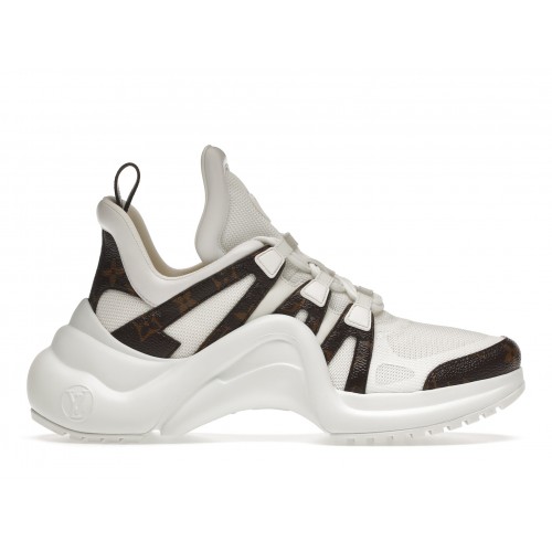Кроссы Louis Vuitton Archlight Trainer Monogram White (W) - женская сетка размеров