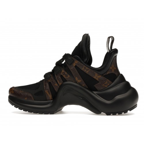 Кроссы Louis Vuitton Archlight Trainer Monogram Black (W) - женская сетка размеров