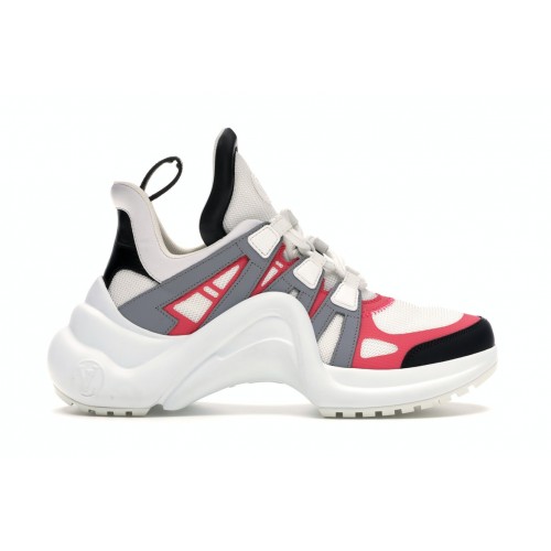 Кроссы Louis Vuitton Archlight Trainer Rose Clair (W) - женская сетка размеров