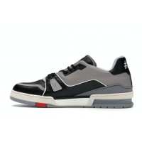 Кроссовки Louis Vuitton LV Trainer Sneaker Low Black Grey
