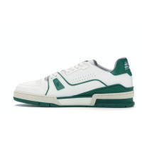Louis Vuitton LV Trainer Sneaker Low White Green