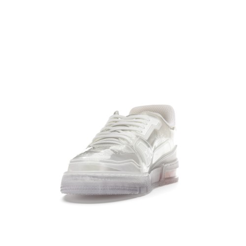 Кроссы Louis Vuitton Trainer Sneaker Transparent - мужская сетка размеров