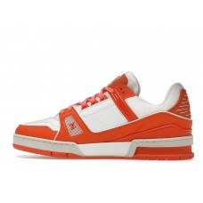 Кроссовки Louis Vuitton LV Trainer Orange