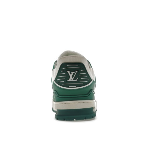 Кроссы Louis Vuitton LV Trainer Green - мужская сетка размеров