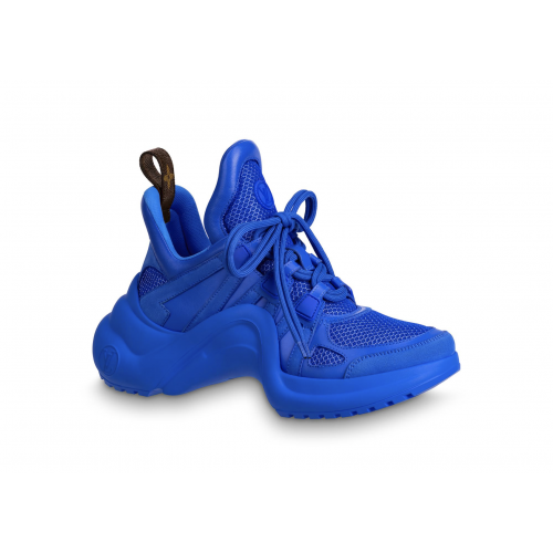 Кроссы Louis Vuitton Arclight Trainer Blue (W) - женская сетка размеров