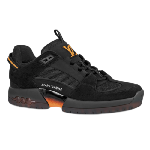 Кроссы Louis Vuitton x Lucien Clark A View Sneaker Black - мужская сетка размеров
