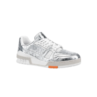 Кроссовки Louis Vuitton Trainer Silver