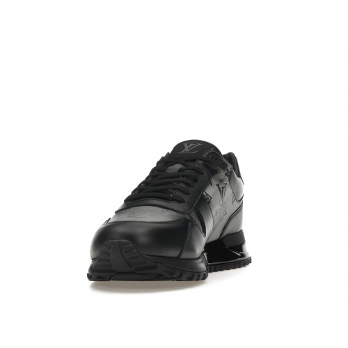 Кроссы Louis Vuitton Run Away Iridescent Black - мужская сетка размеров