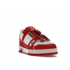 Кроссовки Louis Vuitton Trainer Red White