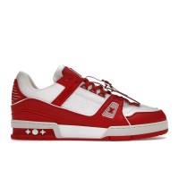 Кроссовки Louis Vuitton Trainer Red White