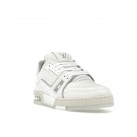 Кроссовки Louis Vuitton Trainer White Signature