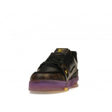 Кроссовки Louis Vuitton Trainer Monogram Purple