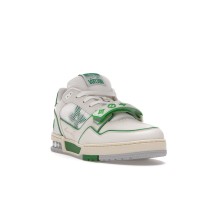 Кроссовки Louis Vuitton Trainer Green Mesh