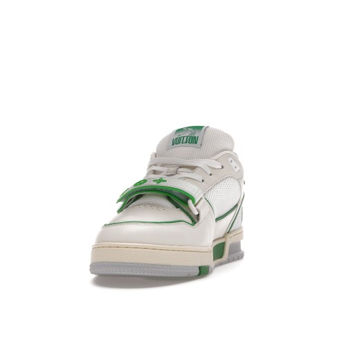 Кроссы Louis Vuitton Trainer Green Mesh - мужская сетка размеров