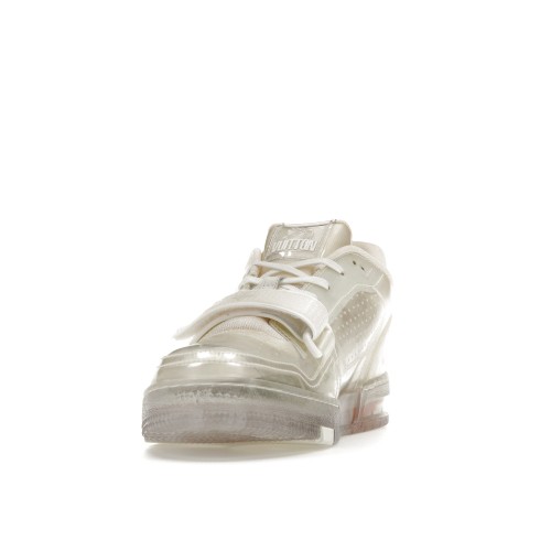 Кроссы Louis Vuitton Trainer White Transparent - мужская сетка размеров