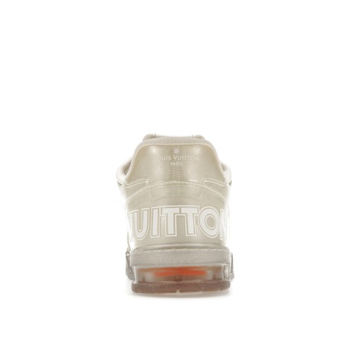 Кроссы Louis Vuitton Trainer White Transparent - мужская сетка размеров