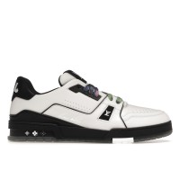 Кроссовки Louis Vuitton LV Trainer Black White