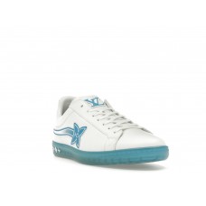 Кроссовки Louis Vuitton Luxembourg Samothrace Sneaker White Blue