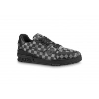 Кроссовки Louis Vuitton Trainer Black Damier