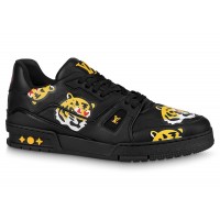 Louis Vuitton LV Trainer Nigo Black Tiger Monogram