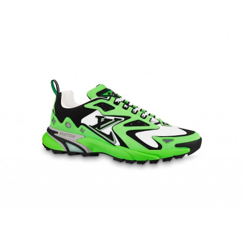 Кроссы Louis Vuitton Runner Tatic Green - мужская сетка размеров