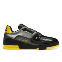 Кроссовки Louis Vuitton Trainer Black Yellow