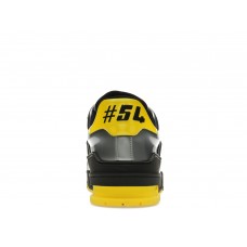 Кроссовки Louis Vuitton Trainer Black Yellow
