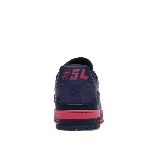 Кроссы Louis Vuitton Trainer Pink Ombre - мужская сетка размеров