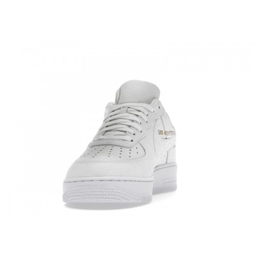 Louis Vuitton Nike Air Force 1 Low By Virgil Abloh White - мужская сетка размеров