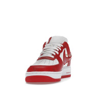 Louis Vuitton Nike Air Force 1 Low By Virgil Abloh White Red