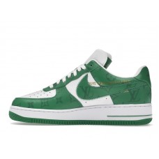 Louis Vuitton Nike Air Force 1 Low By Virgil Abloh White Green
