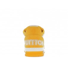 Кроссовки Louis Vuitton Trainer Monogram Denim Yellow