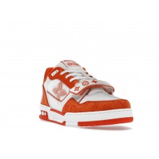 Louis Vuitton Trainer Monogram Denim Orange