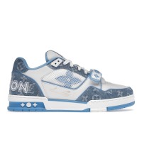 Кроссовки Louis Vuitton Trainer Monogram Denim