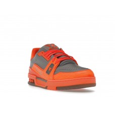 Кроссовки Louis Vuitton Trainer Orange Grey