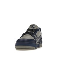 Кроссовки Louis Vuitton LV Trainer Marine Grey