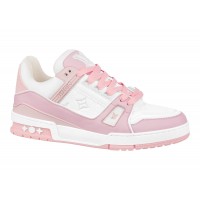 Кроссовки Louis Vuitton Trainer Pink Rose