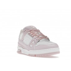 Женские кроссовки Louis Vuitton Trainer Pink White (W)